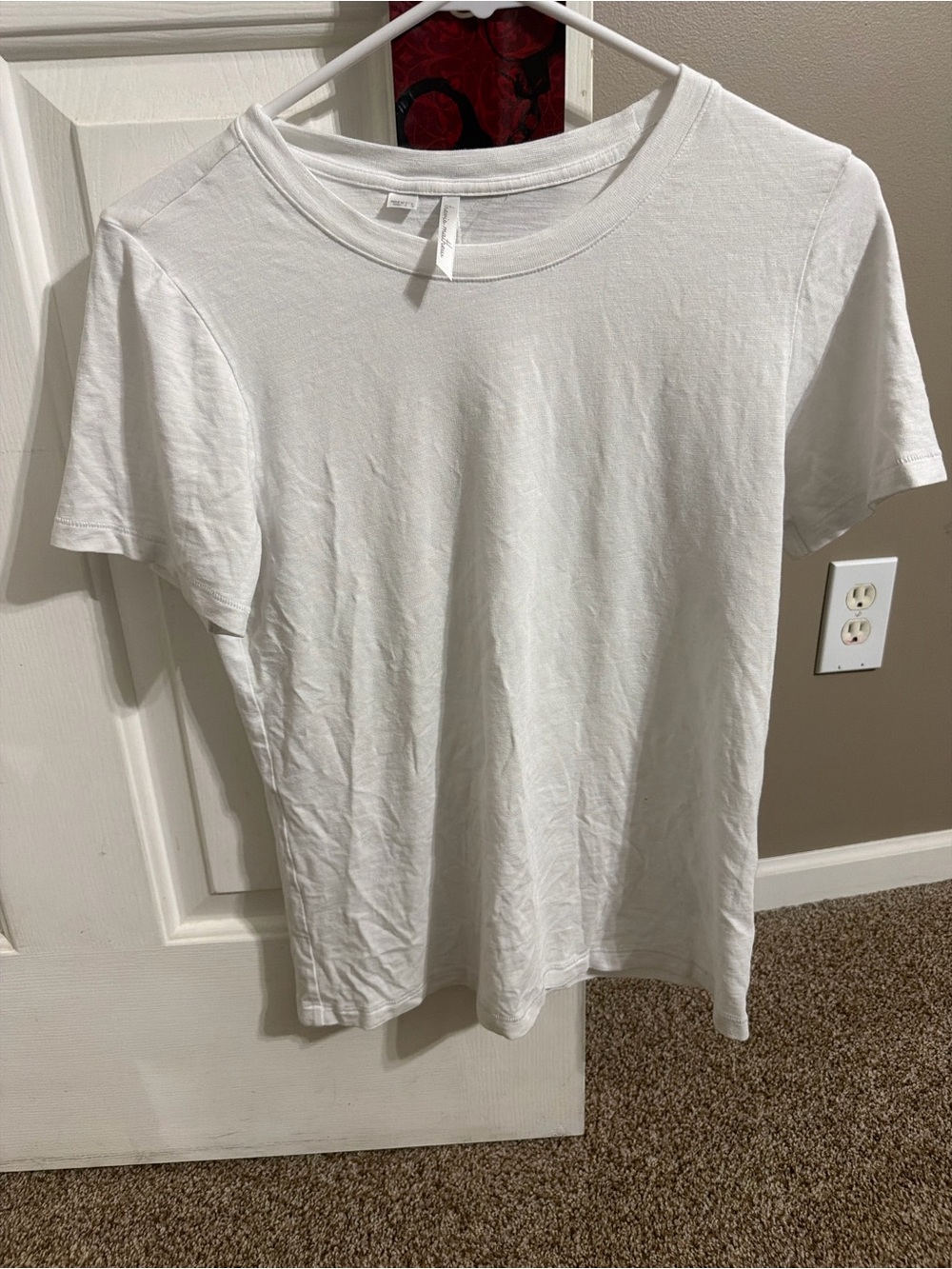 Travis Mathew Women's White Short Sleeve Crew Tee